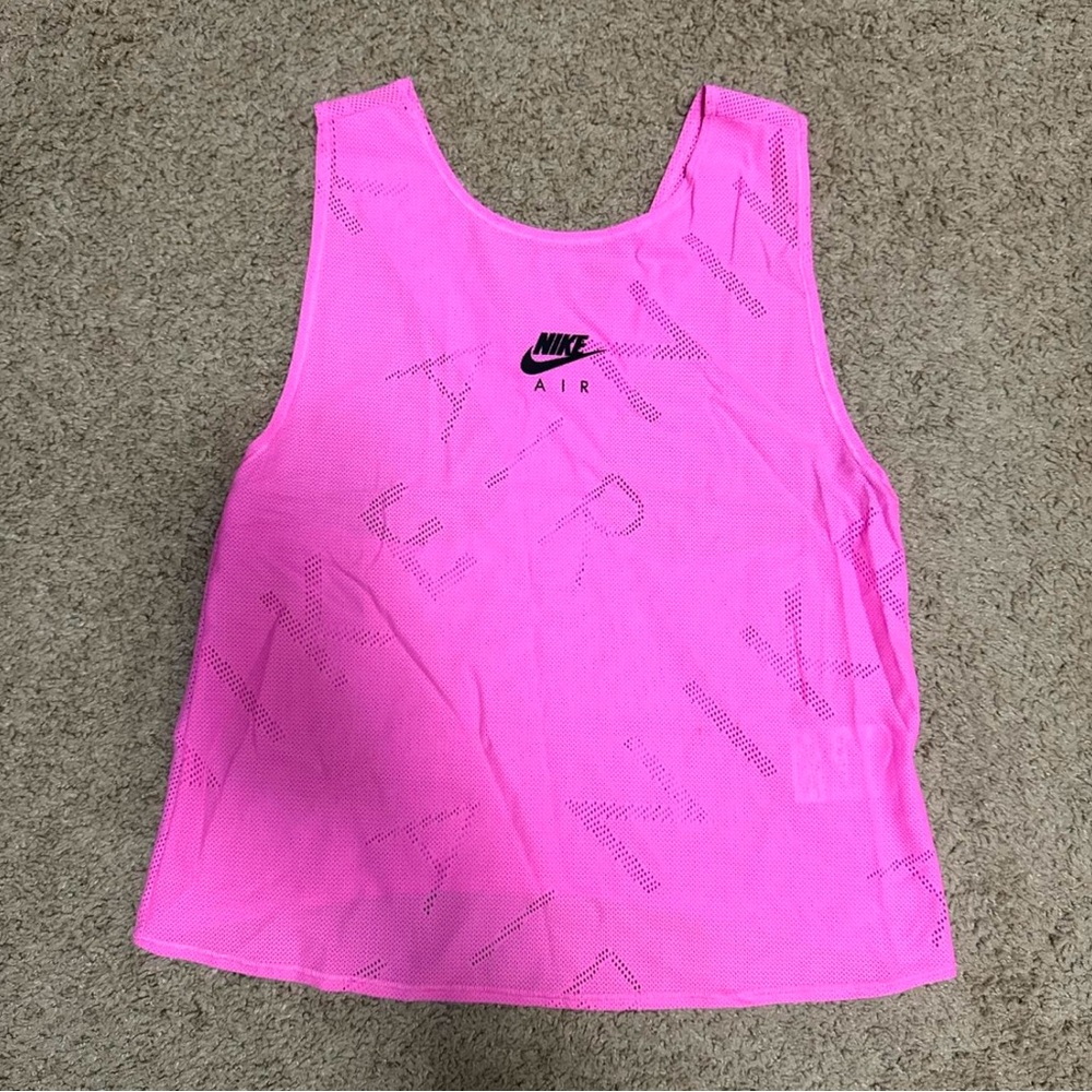 Pink Nike Air tank top
